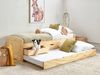 Tagesbett PETIVILLE 90 x 200 cm Holz Heller Holzfarbton Bild 2