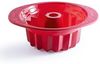 coox Gugelhupfform - stabile Backform mit Griffen aus Silikon 24x10 cm, (Stück 1-tlg), Hitzebeständig bis 230°C und kälteresistent bis -40°C Bild 2