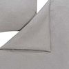 Estella Mako-Interlock-Jersey Bettwäsche Atelier Takoma 155x200 + 1 x Kissen 80 x 80 Uni grau Bild 5