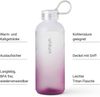 Vinsun Trinkflasche Trinkflasche 650ml, Kohlensäure geeignet, auslaufsicher, Tritan, BPA frei, bruchsicher, geruchs- und geschmacksneutral, auslaufsicher Bild 2