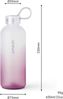 Vinsun Trinkflasche Trinkflasche 650ml, Kohlensäure geeignet, auslaufsicher, Tritan, BPA frei, bruchsicher, geruchs- und geschmacksneutral, auslaufsicher Bild 3