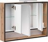 Schildmeyer Spiegelschrank Max 141880, eiche landhaus Dekor, 80,0 x 16,0 x 65,6 cm Bild 5
