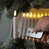MARELIDA LED-Christbaumkerzen Baumkerzen mit Clip 10 Weihnachtskerzen Baumbeleuchtung kabellos Fernb, 10-flammig Bild 5