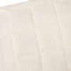 vidaXL Gewichtsdecke Stoff, 1 x Gewichtsdecke, Creme, 135x200 cm, Baumwolle, 10 kg Bild 4