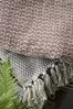 Decke Plaid Kuscheldecke Wohndecke Creme Rose 130x160cm Ib Laursen 6510-86 Bild 3