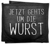 HAC24 Kochschürze Latzschürze Grillschürze Küchenschürze Backschürze Schürze, (Set, 4-tlg), Lustige Kochschürze mit Spruch Bild 5