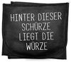 HAC24 Kochschürze Latzschürze Grillschürze Küchenschürze Backschürze Schürze, (Set, 4-tlg), Lustige Kochschürze mit Spruch Bild 2
