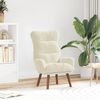 vidaXL Sessel Creme 69 x 74 x 93 cm Samt 42001842 Bild 2