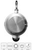 STONELINE Wok, Aluminium (Set, 2-tlg, 1 Wok, 1 Sieb-Glasdeckel, 1 langer Griff, 2 kurze Griffe), mit echten Steinpartikeln, induktionsgeeignet, Designed in Germany Bild 5