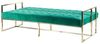 Schlafsofa 3-Sitzer Samtstoff smaragdgrün MARSTAL Bild 5