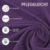 CelinaTex Jersey Topper Spannbettlaken Lucina 200x200-200x220 cm lila 100% Baumwolle gekämmt bis 12cm Matratzenhöhe Oeko-TEX Bild 5