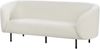 3-Sitzer Sofa Bouclé weiß schwarz LOEN Bild 5