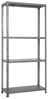 Simon Rack Schwerlastregal, 1600 x 800 x 300 mm, Bis 70 kg Belastbar, 4 Verstellbare Ablagen, Kellerregal, Lagerregal, Grau - Ecoclick Bild 5
