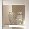 Landhaus Highboard Vitrine LINARES-61 in Pinie weiß / Wotan Eiche Nb. inkl. LED - B/H/T ca. : 102/139/44 cm Bild 5