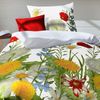 Traumschlaf Mako-Satin Bettwäsche Milano Wildblumenwiese weiß|135x200 cm + 80x80 cmTraumschlaf Mako-Satin Bettwäsche Milano Wildblumenwiese weiß Bild 3
