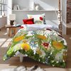 Traumschlaf Mako-Satin Bettwäsche Milano Wildblumenwiese weiß|135x200 cm + 80x80 cmTraumschlaf Mako-Satin Bettwäsche Milano Wildblumenwiese weiß Bild 2