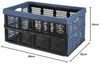Klappbox stapelbar 32 L Transportbox 48X35X24CM Einkaufskiste klappbar Bild 5