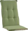 GO-DE Sesselauflage 120 x 50 x 7 cm grün beige Auflage Polster Kissen Sessel Bild 5