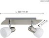 Eglo 90984 Spot ENEA nickel-matt, E14 max. 2X40W Bild 3