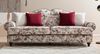 Sofa 3,5-Sitzer Elita in creme Landhaus Blumen 228 cm Bild 2