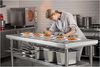 Royal Catering Arbeitstisch 180 x 60 cm Edelstahltisch 600 kg Edelstahl Zerlegetisch 3 Ebenen Bild 2