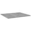 vidaXL Bücherregal-Bretter 8 Stk. Betongrau 60x50x1,5 cm Holzwerkstoff 805275 Bild 4