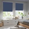 Homland Klemmfix Rollo Verdunkelung Thermorollo ohne Bohren Dunkelblau 70x170 cm (BxH), Verdunklungsrollo Wandmontage & Deckenmontag, Sichtschutz & Sonnenschutz für Fenster und Tür Bild 2
