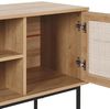 TV-Möbel Rattan heller Holzfarbton PASCO Bild 5