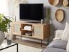 TV-Möbel Rattan heller Holzfarbton PASCO Bild 2