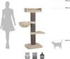 Canadian Cat Company Kratzbaum Waterton, Kratzbaum für große Katzen, 153 cm, beige/anthrazit Bild 2