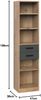 Regal Lakewood / Liverpool, Holzwerkstoff, Holzfarben, 47 x 198 x 38 cm Bild 3