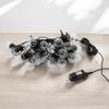 Spetebo LED-Lichterkette Außen Lichterkette 20 LED Glühbirnen mit Timer - 950 cm, 20-flammig, Garten Dekobeleuchtung in warm weiß mit Stecker Bild 3