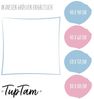TupTam Kissenbezüge TupTam Kinder Kissenbezug Kissenhülle Dekorativ Gemustert Bild 3