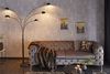 riess-ambiente Stehlampe FIVE LIGHTS 205-210cm FARBWAHL, ohne Leuchtmittel, flexibel verstellbar Bild 5
