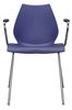 Kartell Maui Sessel, Plastik, blau, 52 x 77 x 58 cm Bild 3