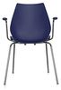 Kartell Maui Sessel, Plastik, blau, 52 x 77 x 58 cm Bild 5