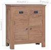 vidaXL Sideboard 65×30×75 cm Teak Massivholz Bild 2