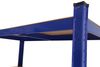 Grafner® Lagerregal 180 x 90 x 45 cm mit 5 Böden max. 1325 kg Metall Blau Kellerregal Schwerlastregal St Bild 4