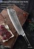 Extra großes Kochmesser mit gebogener Klinge, scharf, langlebig Ein Allzweckmesser Bild 5