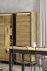 Kleiderschrank Quant Stauraumschrank 60cm eiche artisan schwarz MDF grifflos Bild 2