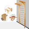 CCLIFE Kletter-Trainingsgerät Klettergerüst für kinder outdoor Sprossenwand Turnwand Holz Bild 3
