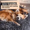 Wahre Tierliebe 'Fluffy Plus' Tierbett, Polyesterwolle, Braun, XS, Ø60,0 cm Bild 2