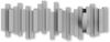 Umbra Stäbchen Garderobenhaken, Garderobenleiste, Türhaken, Kleiderhaken, 5 Beweglichen Haken, Grau, 49x18 cm, 318211-918 Bild 2