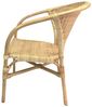 Rattanstuhl "Natur" lackiert, mit Armlehnen, handgefertigt, Korbstuhl, Bistrostuhl, Rattansessel Bild 5