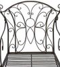 Hängesessel Metall Garten 18811 Hängestuhl Hängeschaukel Schaukel Hängebank Gartenschaukel Hollywoodschaukel Bild 5