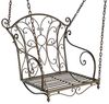 Hängesessel Metall Garten 18811 Hängestuhl Hängeschaukel Schaukel Hängebank Gartenschaukel Hollywoodschaukel Bild 2