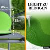 heimtexland Â® Sitzkissen Set Filz Stuhlkissen Stuhlauflage Filzkissen Stuhl Polster Kissen Typ631 4er Set 35 cm Rund Sand Bild 5