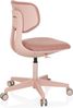 hjh OFFICE Kinderdrehstuhl mit höhenverstellbarer Rückenlehne Kid Colore Mitwachsender Schreibtischstuhl für Kinder von 6-12 Jahre, Rosa Bild 5