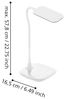 Eglo 98247 LED Tischleuchte MASSERIE weiß H:38,5cm inkl. QI Charger mit Touchdimmer Bild 4