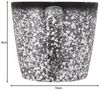 Maxwell & Williams AX0595 CAVIAR GRANITE Becher 420 ml kegelförmig, Porzellan Bild 5